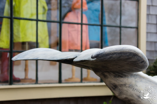 Haul Over 3-D Whale Installation