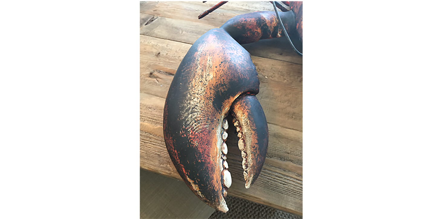 4’ Wood and Steel Lobster